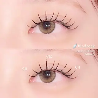 マツエク・マツパ Konoka 𐙚⸝⸝꙳のマツエク・マツパデザイン