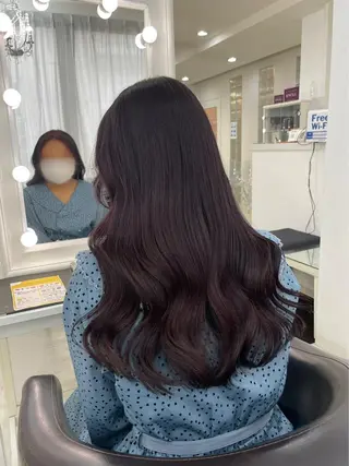 セミロング カラー ✨メンズ特化& ブリーチ特化Ryuのヘアスタイル