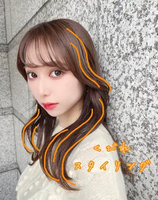 ロング レイヤーカット/ ブリーチカラー/雅人のヘアスタイル