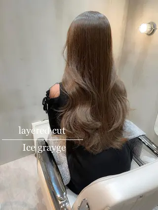 ロング LOMA🇰🇷 銀座クボタのヘアスタイル