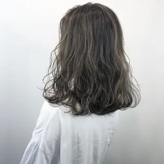 セミロング カラー 2nd所属・🤍2nd🤍田所 美希のヘアスタイル