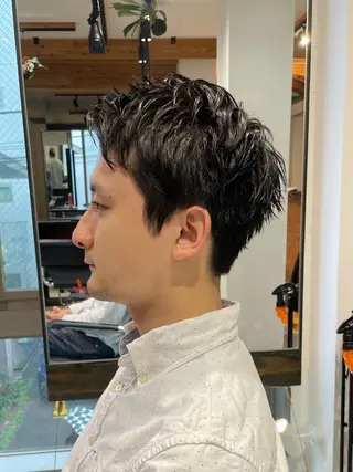 ショート メンズ 🌈月1夜モデル募集 📩ください⭐️のヘアスタイル