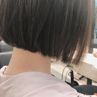 ショート ノツコウダイ /ぱつっとボブのヘアスタイル