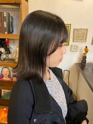 ミディアム sea's所属・ヒラカホ/矢場町/ ブリーチ/似合わせのヘアスタイル