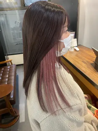 ロング カラー Stir maison[ステアメゾン]所属・layer cut /MIKUのヘアスタイル