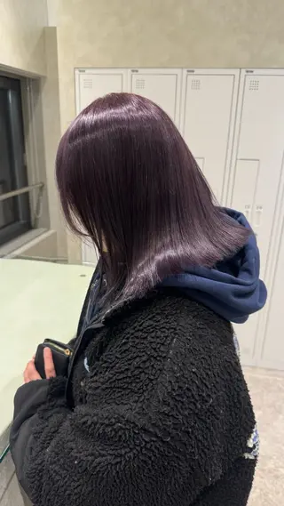 ミディアム カラー SALOWIN札幌大通り所属・札幌ブリーチカラー/ ダブルカラー/ドイのヘアスタイル