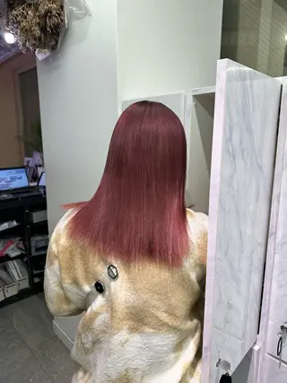 ミディアム プルエクステ/カラー ⭐️KIR̋Aのヘアスタイル