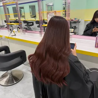 ロング カラー ヘアアレンジ 🎀Girly艶髪カ ラー🎀Harukaのヘアスタイル