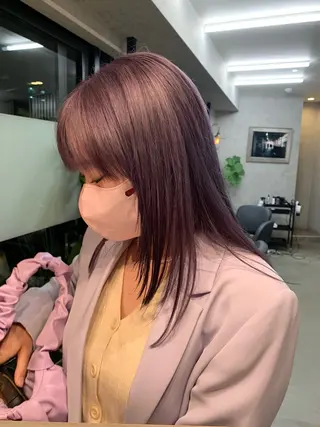 ミディアム 町田 佑人のヘアスタイル