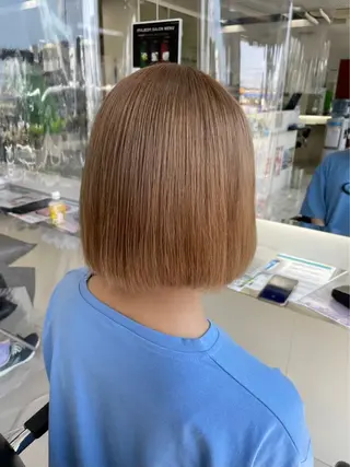 ミディアム 🌻髪質改善カラー 🌻Yunaのヘアスタイル