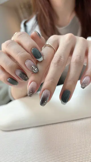 ネイル ネイルサロンD&D所属・劉 丹丹のネイルデザイン