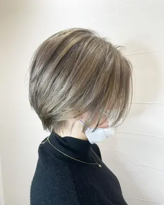 ショート カラー ⚡️メンズ/波巻き/ 片岡篤宣/水戸⚡️のヘアスタイル