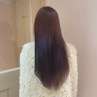 ロング マホ/日吉/髪質改善 /レイヤー/ガーリーのヘアスタイル