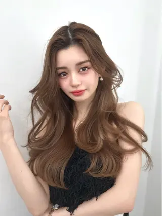 セミロング 前髪顔まわりカット 🌈中村海聖のヘアスタイル