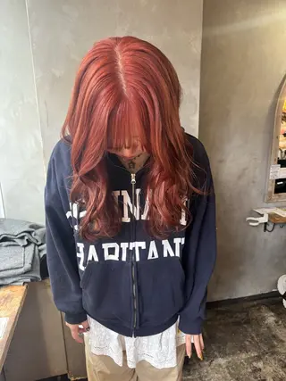 ロング カラー クキノケイカ /暖色カラーのヘアスタイル