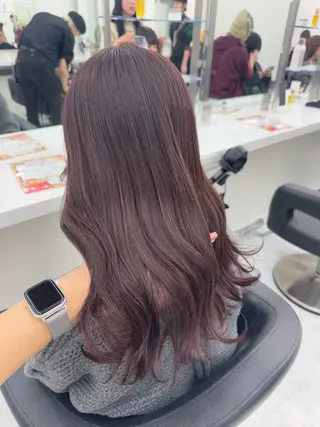 カラー noa🫧美髪/ 透明感カラーのヘアスタイル