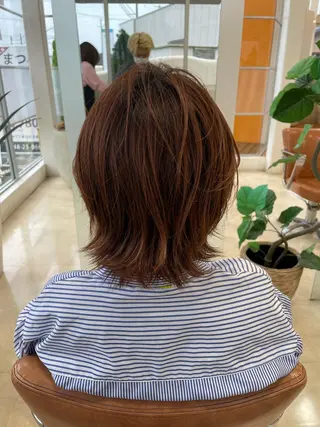 ショート カラー 大宮｜メンズカット ダブルカラー｜パーマのヘアスタイル