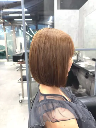 ショート カラー Misora/ボブ/ レイヤー/艶カラーのヘアスタイル