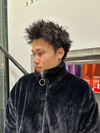 パーマ メンズ 骨格矯正/理論パーマ /悩み改善/yuyaのヘアスタイル