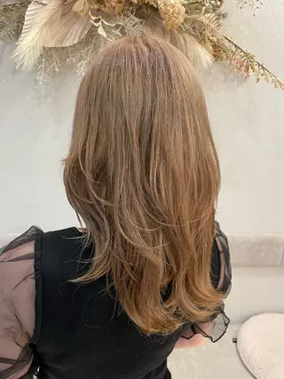 セミロング Cloe 梅田店所属・光武 龍音のヘアスタイル
