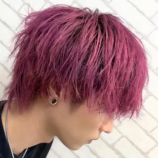 ショート カラー 🥀韓国アイドルヘア 𝐡𝐚𝐫𝐮🥀のヘアスタイル