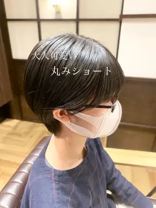 ショート 【くせ毛さんのお悩み 解決🍀】栗橋のヘアスタイル