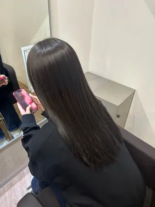 ロング カラー まりな 心斎橋のヘアスタイル