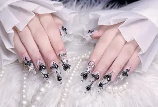 ネイル ☁️Minmin Tsuki💙🩵のネイルデザイン