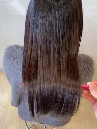 ロング 川元 雄貴のヘアスタイル