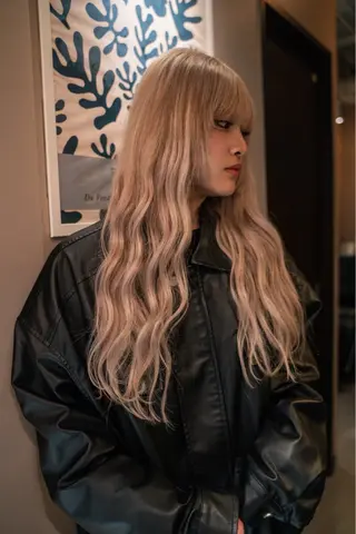 カラー ブリーチカラー/ 矯正/キクチユイトのヘアスタイル