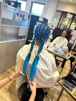 ヘアアレンジ arl 豊田店アシスタントのヘアスタイル