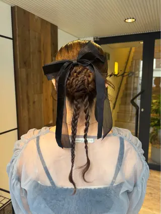 ヘアアレンジ 内沼 恵留菜のヘアスタイル