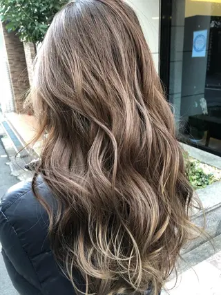 ミディアム カラー olino 【オリノ】西田辺のヘアスタイル