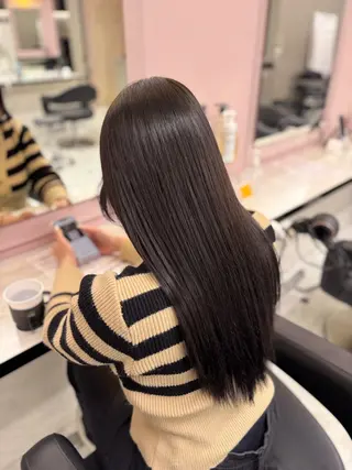 ロング カラー 💙ハイトーン韓国風 色白ヘア💙manaのヘアスタイル