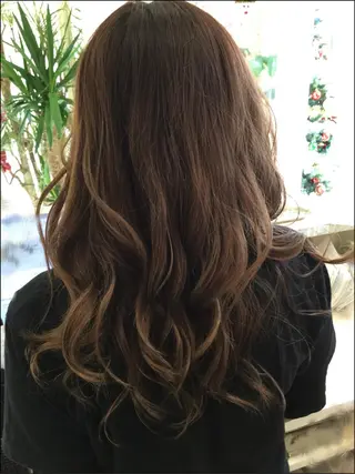 ロング カラー Ash 山田 勇太のヘアスタイル