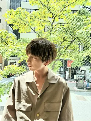 カラー 深澤 豪亮のヘアスタイル