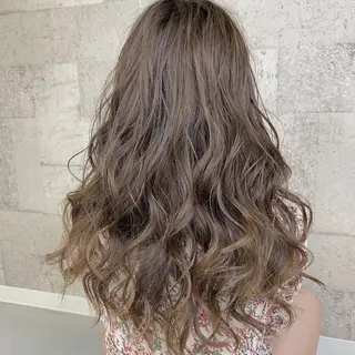 ロング パーマ 杉原 悠司のヘアスタイル