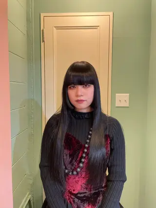 カラー アラマキ フウカのヘアスタイル