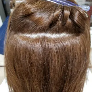 セミロング カラー ラカリテ所属・渋谷 りなのヘアスタイル