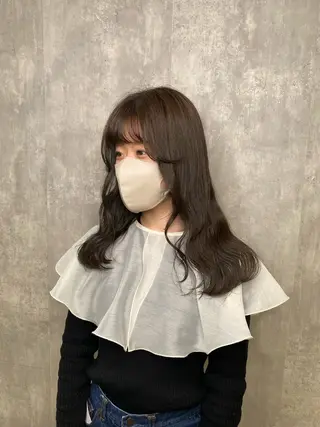 カラー 💫miyu💫デザ インカラー/アレンジのヘアスタイル