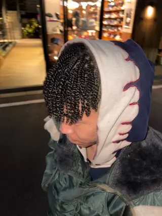 ショート パーマ 山口 ヒロトのヘアスタイル