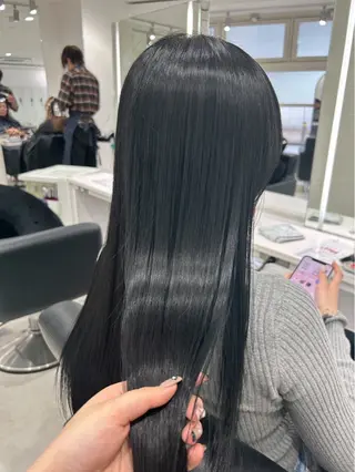 ロング 艶感カラー/ senri.のヘアスタイル