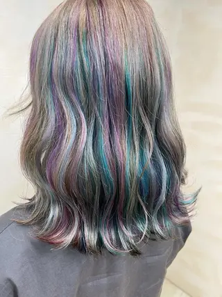 セミロング 馴染み100%🔥 エクステ/daikiのヘアスタイル