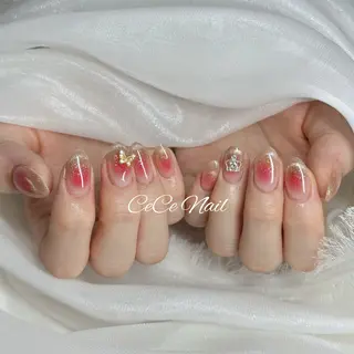 ネイル CeCe Garden所属・CeCeGarden ✨️キラキラワンホンのネイルデザイン
