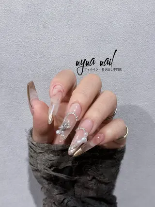 ネイル 長さ出し専門 nynaのネイルデザイン