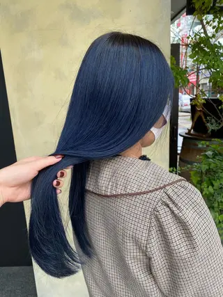 ロング カラー hina☺︎ 髪質改善/ストレートのヘアスタイル