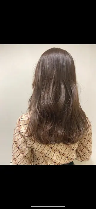 ロング カラー 韓国レイヤー 船橋 徒歩5分/小川友美のヘアスタイル
