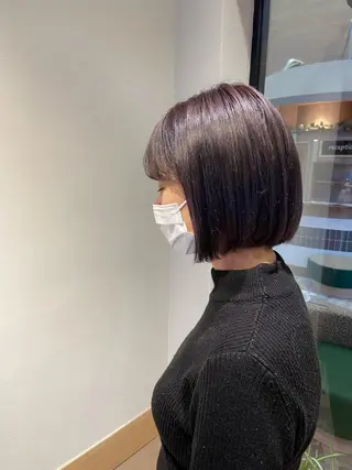 カラー 津田 七美希のヘアスタイル