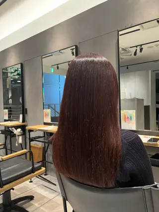 ロング カラー 久野 竜慈のヘアスタイル