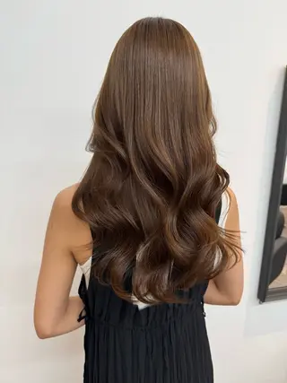 セミロング 髪質改善×透明感× トレンド/杉田 圭のヘアスタイル